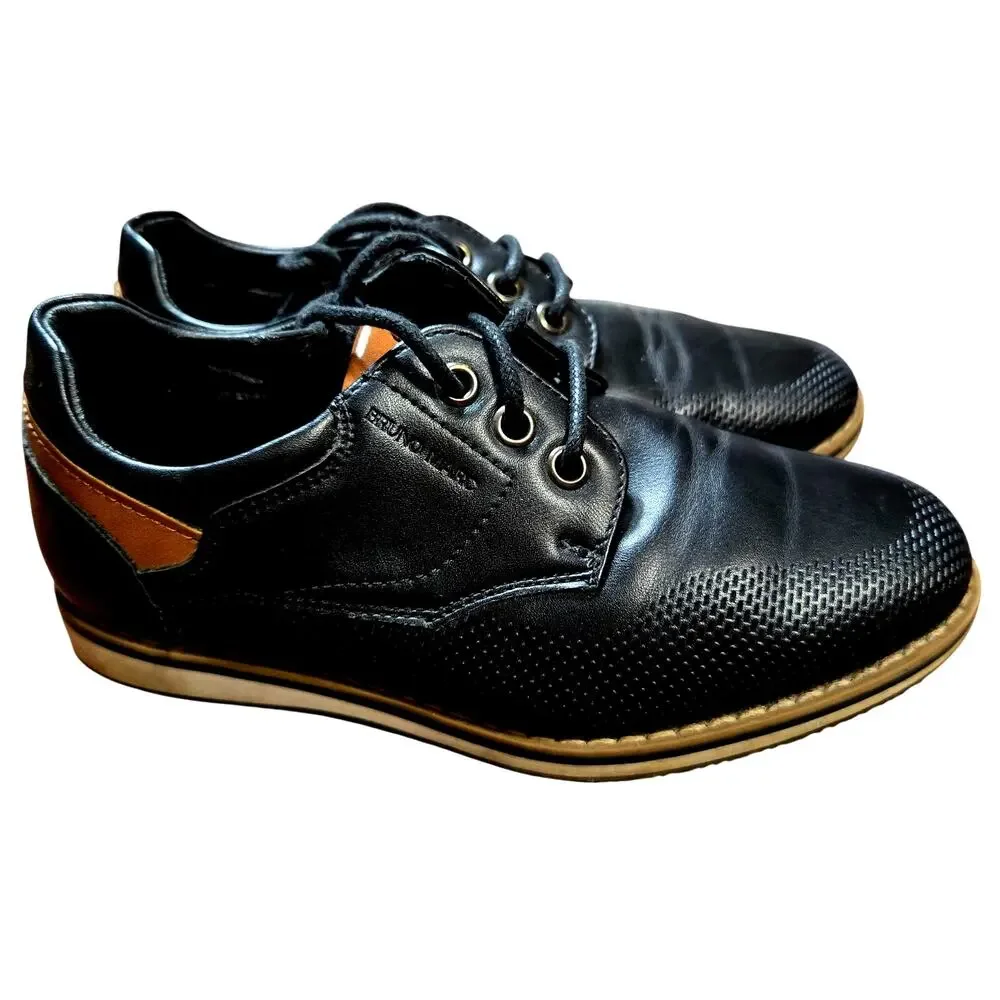 Bruno Marc + More Boy's Size 12 12.5 Dress Shoes Bulk Lot of 2